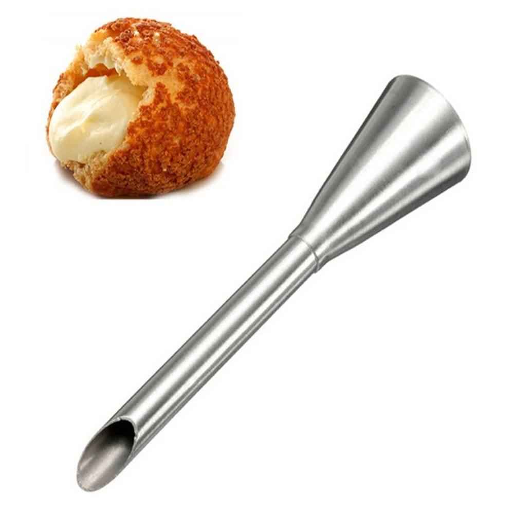 

Cake Piping Nozzles High Quality Stainless Steel Cream Puffs Decorating Squeeze Flower Mouth Fancy Pastry Baking Tool Bakeware