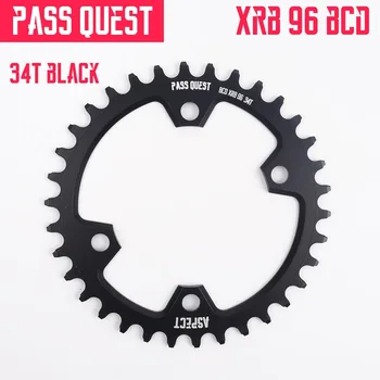 

Round 96BCD Chainring MTB Mountain BCD 96 bike bicycle 32T 34T 36T 38T crankset Tooth plate Parts for M7000 M8000 M9000 CNC 7075
