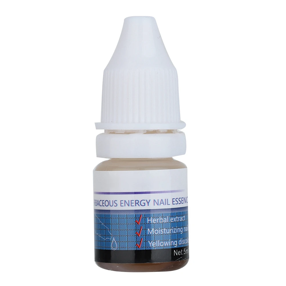 

5ml Leuconychia Treatment Powerful Anti-fungus Herbal Plants Extract Nail Care Solution Gel Fingernails Toenails Care