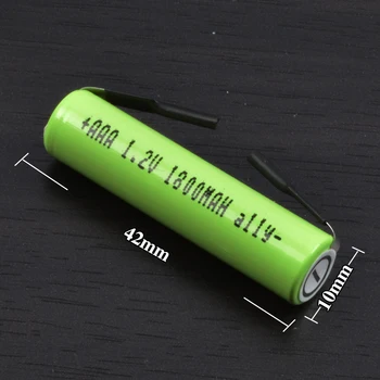 

Replacement Shaver Battery for Philips PQ193 PQ226 PQ211 PQ219 S118 PQ228 PQ218 HQ852 razors Shaver Batteries 1.2V 42mm x 10mm