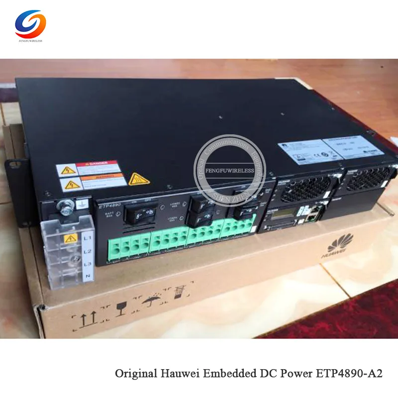 

Original Hua wei Telecom Energy ETP4890-A2 Embedded Power System, 90A AC to DC 48V Power supply with 3pcs rectifier