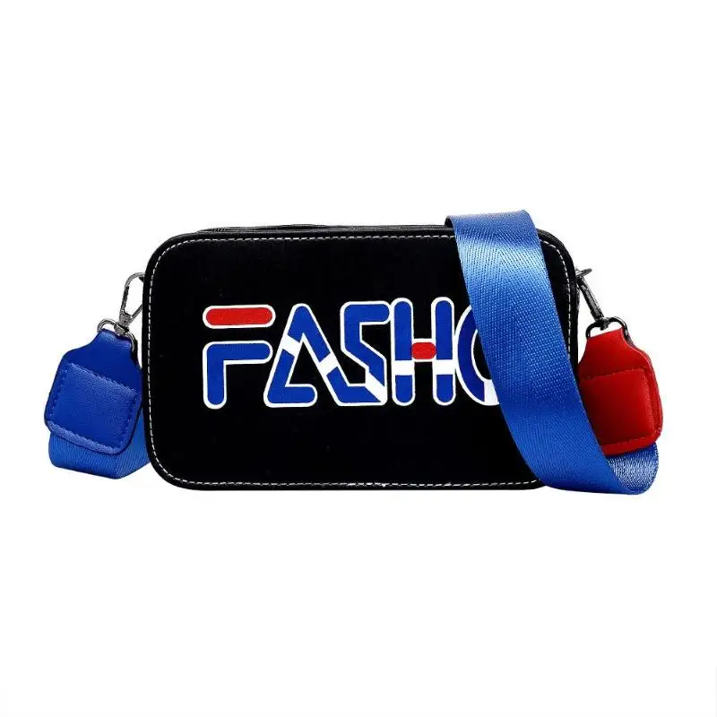

Fashion Women Letter Print Messenger Bag 2018 PU Leather Shoulder Bags Casual Travel Chest Handbags Accessories New Design Bolso