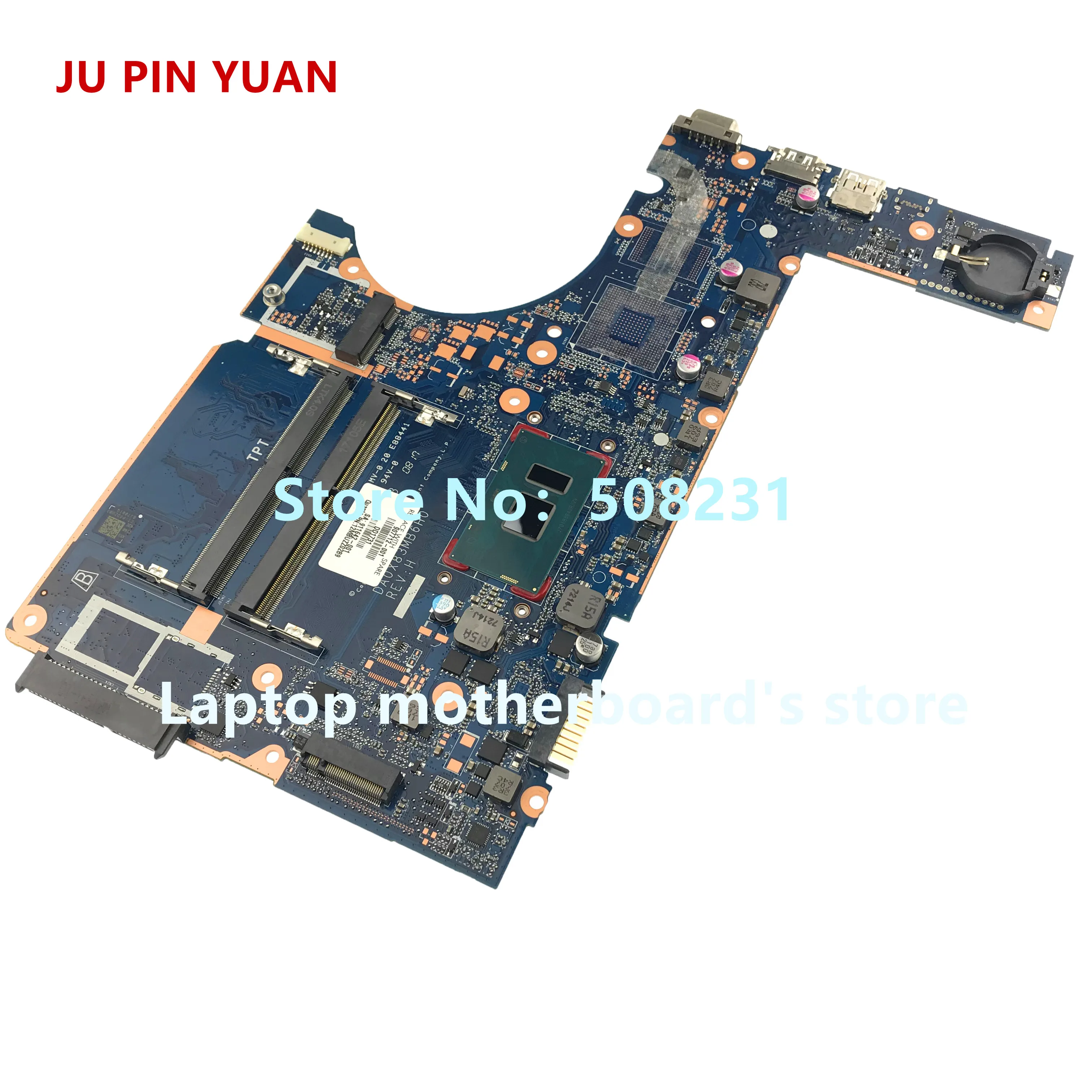 جو دبوس يوان 907712-601 907712-001X83 DA0X83MB6H0 محمول لوحة رئيسية لأجهزة HP ProBook 450 G4 الكمبيوتر الدفتري I7-7500U اختبار بالكامل