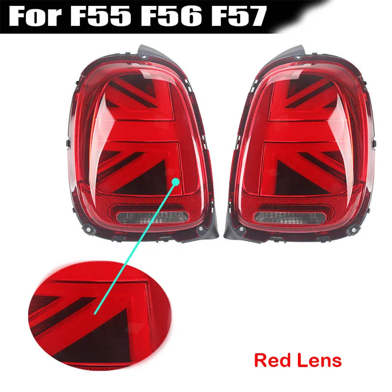  iJDM OEM JDM 3D Optic Union Jack LED Rear Taillights Assembly For 2014 -up Mini cooper F55 F56 Rear - 32996371376