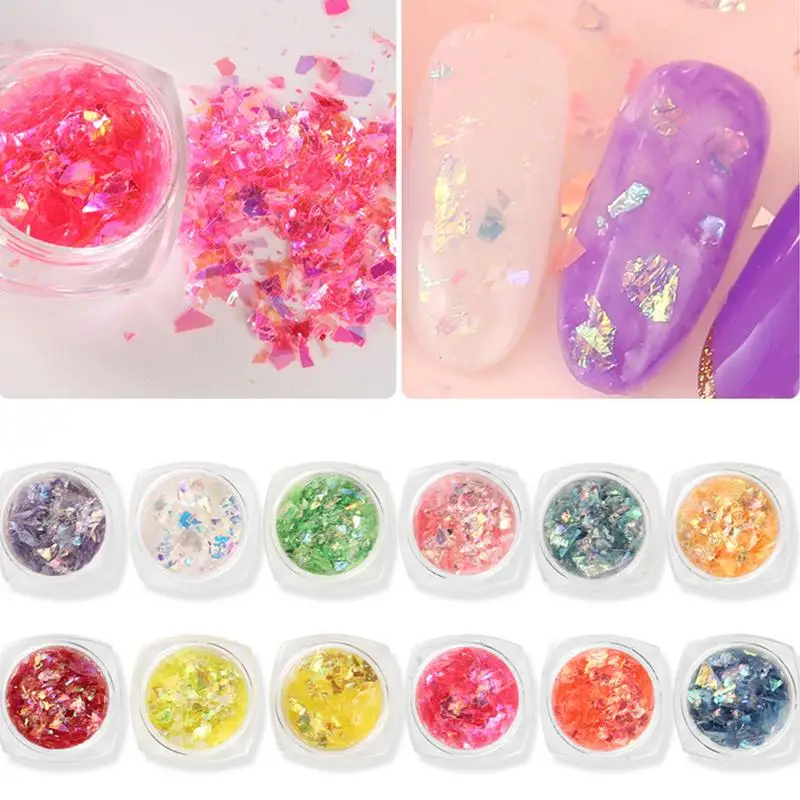 Nail Sticker Shell Paper Decal Japan And South Korea Jewelry Manicure Art Design Decoration Tools | Красота и здоровье