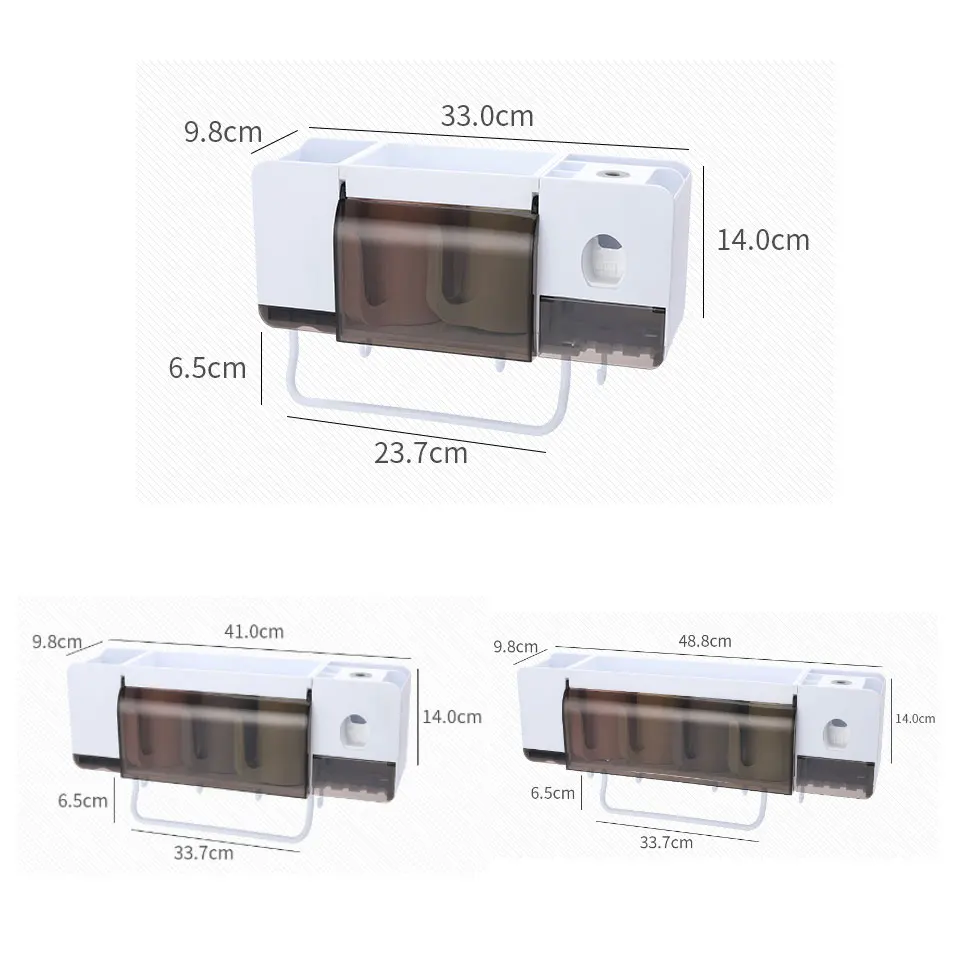 Держатель для зубных щеток Автоматический Диспенсер для зубной пасты/соковыжималка/экструдер пыленепроницаемый набор аксессуаров для ванной комнаты органайзер для зубных щеток