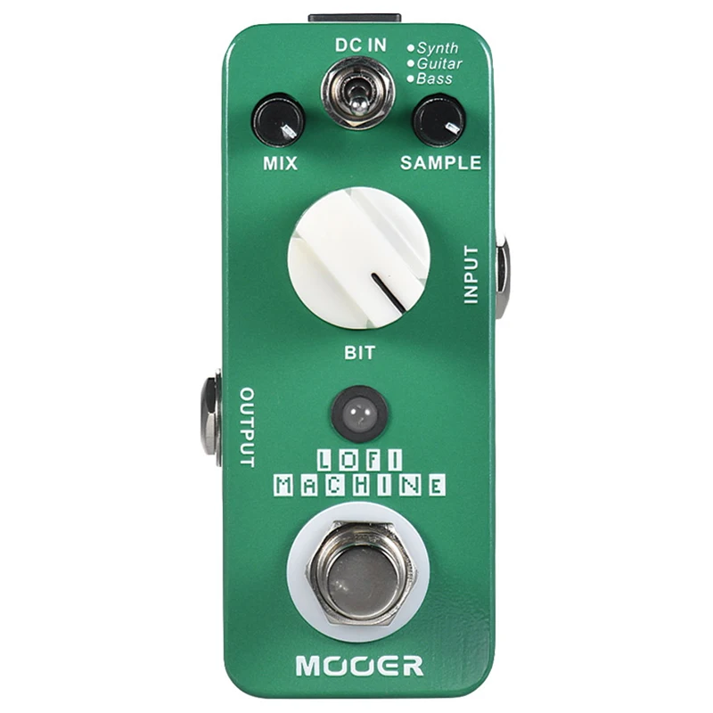 

MOOER Lofi Machine Sample Reducing Guitar Effect Pedal 3 Modes True Bypass Full Metal Shell