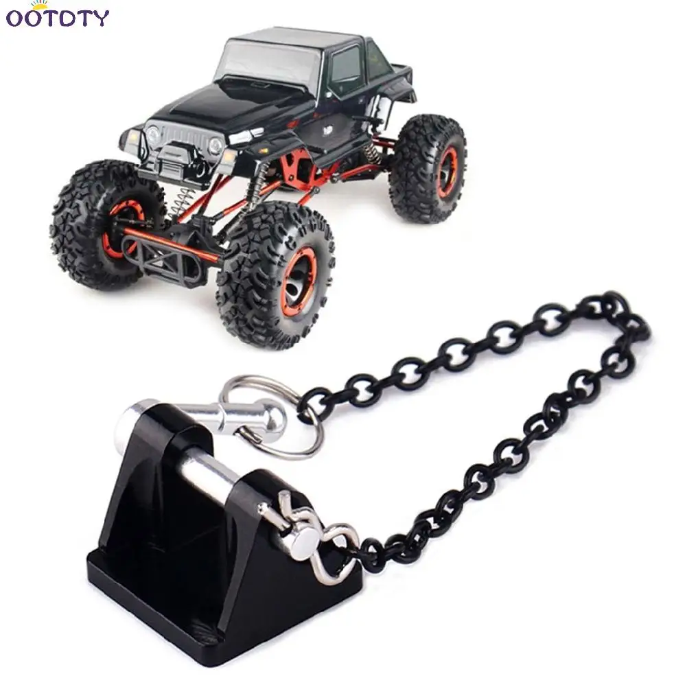 

1:10 RC Rock Crawler Metal Tow Shackle Trailer Hook for Axial SCX10 90046 TAMIYA CC01 RC4WD D90 D110 TF2 Crawler Truck