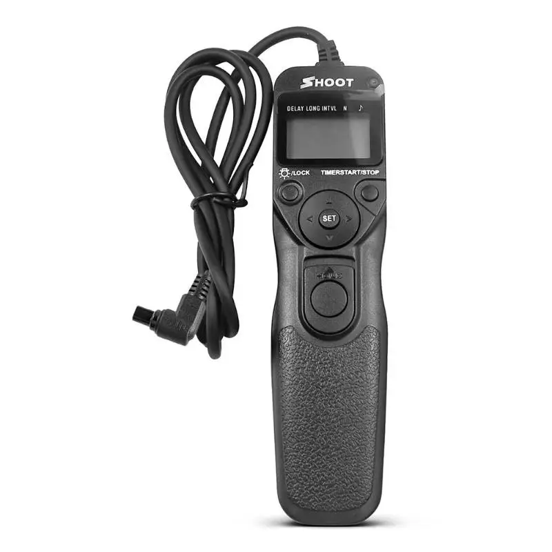 RS-80N3 Camera Remote Timer Shutter Release Cable for Canon 70D 5D3 5D4 7D2 Timing shutter line auxiliary equipment | Электроника