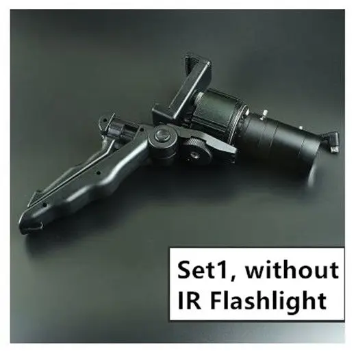

Video Record Handheld DIY Infrared Night Vision Monocular For Android Mobile Phone IR Flashlight Optional