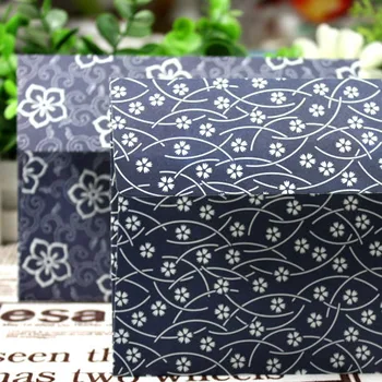 

5pcs new [CoffeeX] blue flower 3rd envelope postcard envelope envelope 2 10 multiple shot
