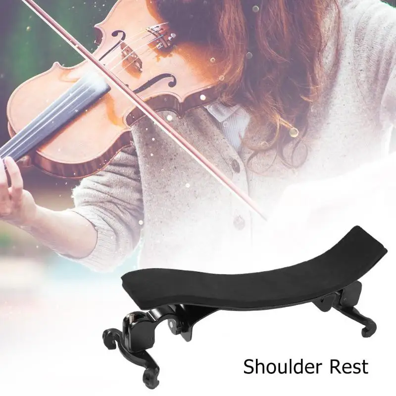 

German style Violin Shoulder Rest Adjustable 4/4 3/4 Violin Shoulder Pad Titanium alloy Protector Musical instrument Accessories