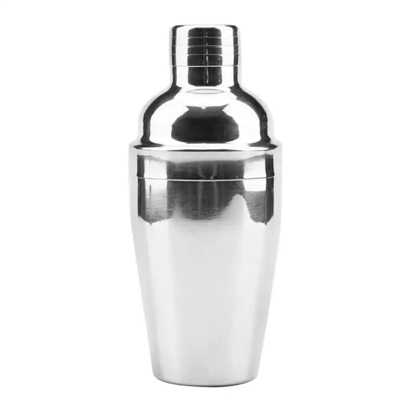 Stainless Steel Cocktail Shaker Mixer Wine Martini Boston Style Hand
