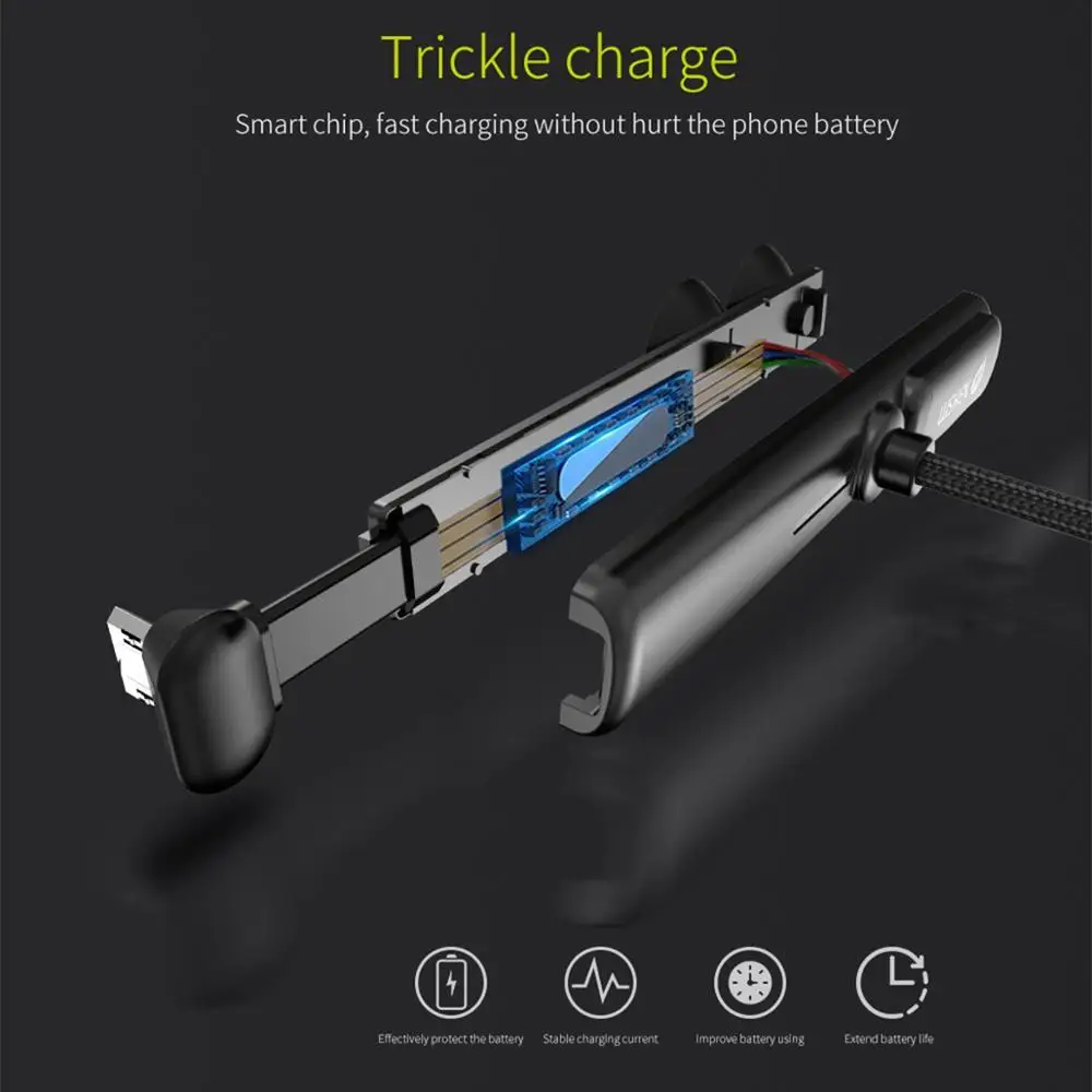 Wsken Android Micro Usb игровой кабель для Samsung S7 S6 Xiaomi Быстрая зарядка провод Microusb с