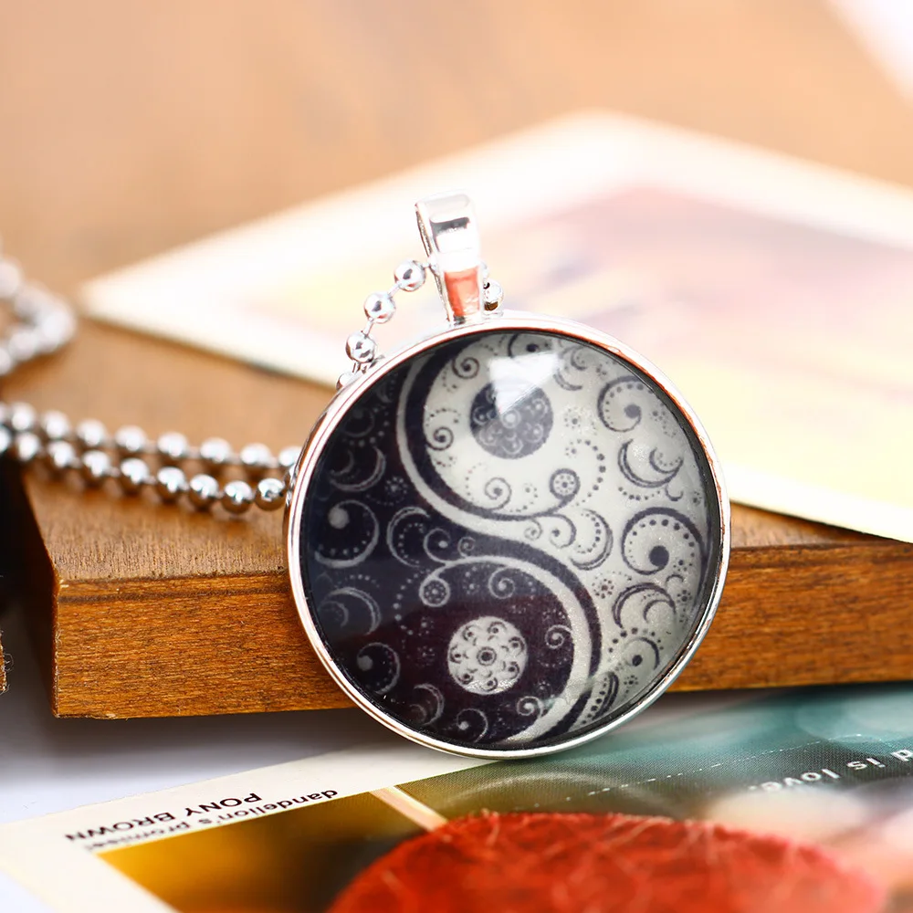 Necklace noctilucent tai chi necklace long chains of time | Украшения и аксессуары
