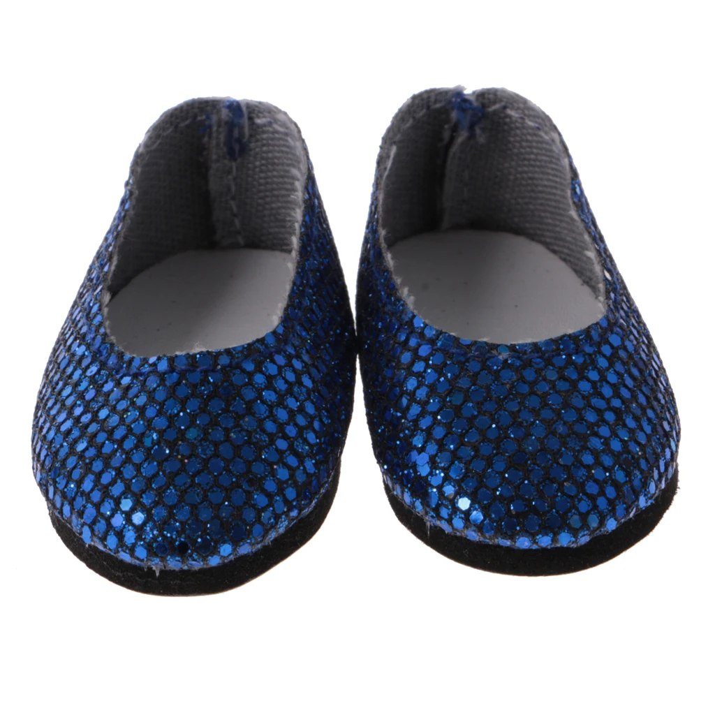 1 пара блестящие туфли для кукол Wellie Wisher 14 дюймов|Куклы| |