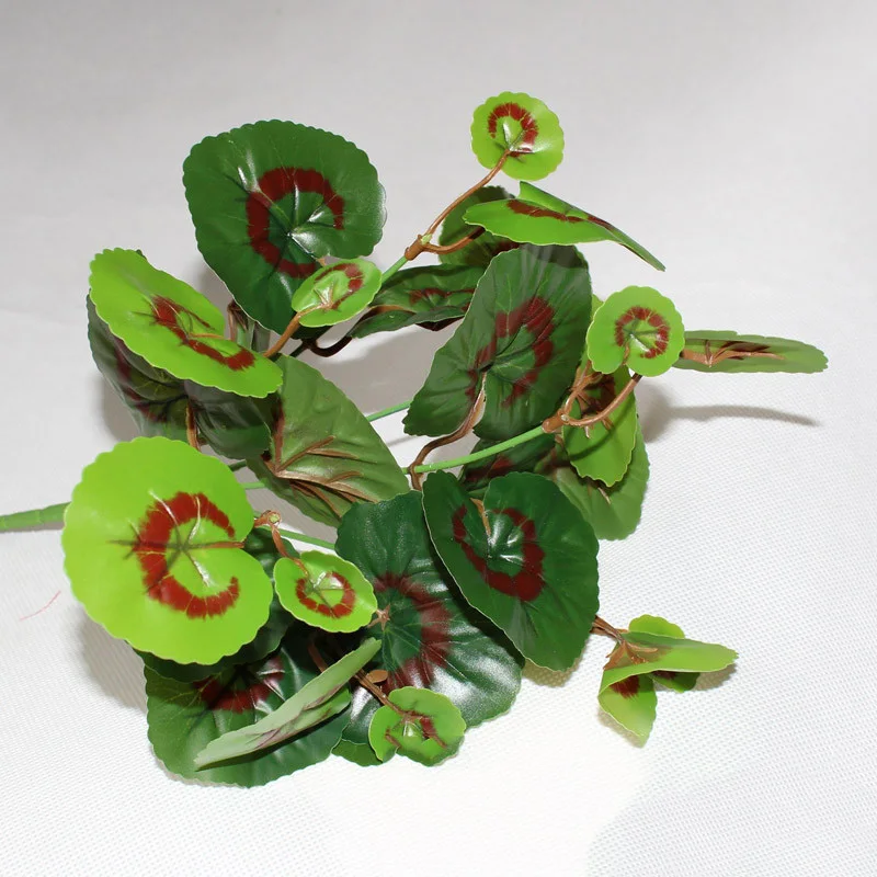 

Simulated Artificial Leaves Plants Plastic Fake Greenery Home Room Office Decor