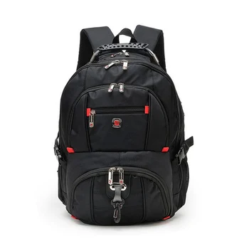 

2019 Black Male Back Pack 15'' Oxford Laptop Backpack Men's Travel Bags Waterproof Large Capacity Luggage Shoulder Bag Mochila