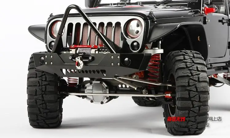 Капо C2 спереди металлический бампер CD15823 JK джип WRANGLER jkmax WRANGLER 1/10 rc автомобиль