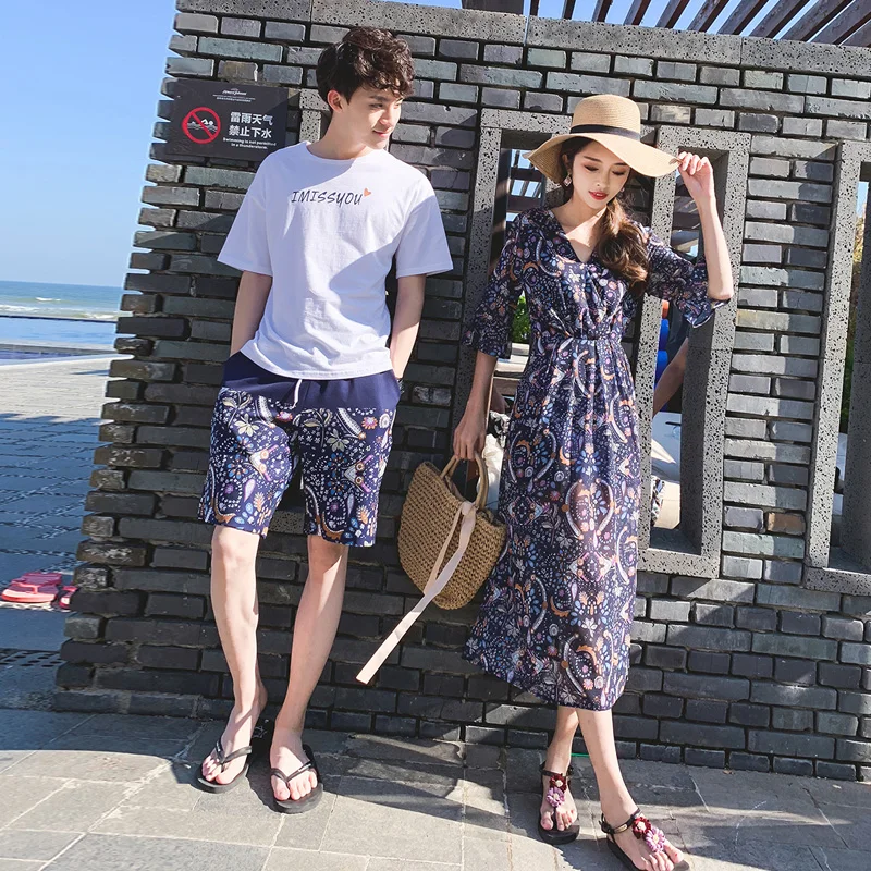 2019 Summer Matching Couple Clothes 