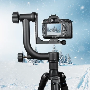 

YELANGU Aluminum Alloy A17 Cantilever Head Camera Photography Bird Watching 360-Degree