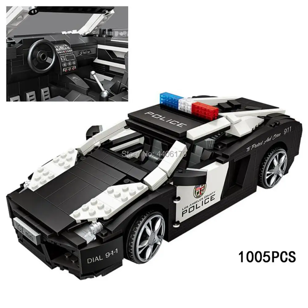 

hot LegoINGlys technic creators vehicles Lambor AVENTADOR super sports car micro diamond building blocks model bricks toys gift