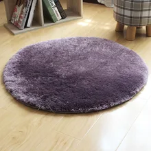 10 видов стилей твердый круглый ковер большой размер на заказ плюшевый коврик Нескользящая гостиная спальня прикроватный коврик для йоги домашнего использования tapete