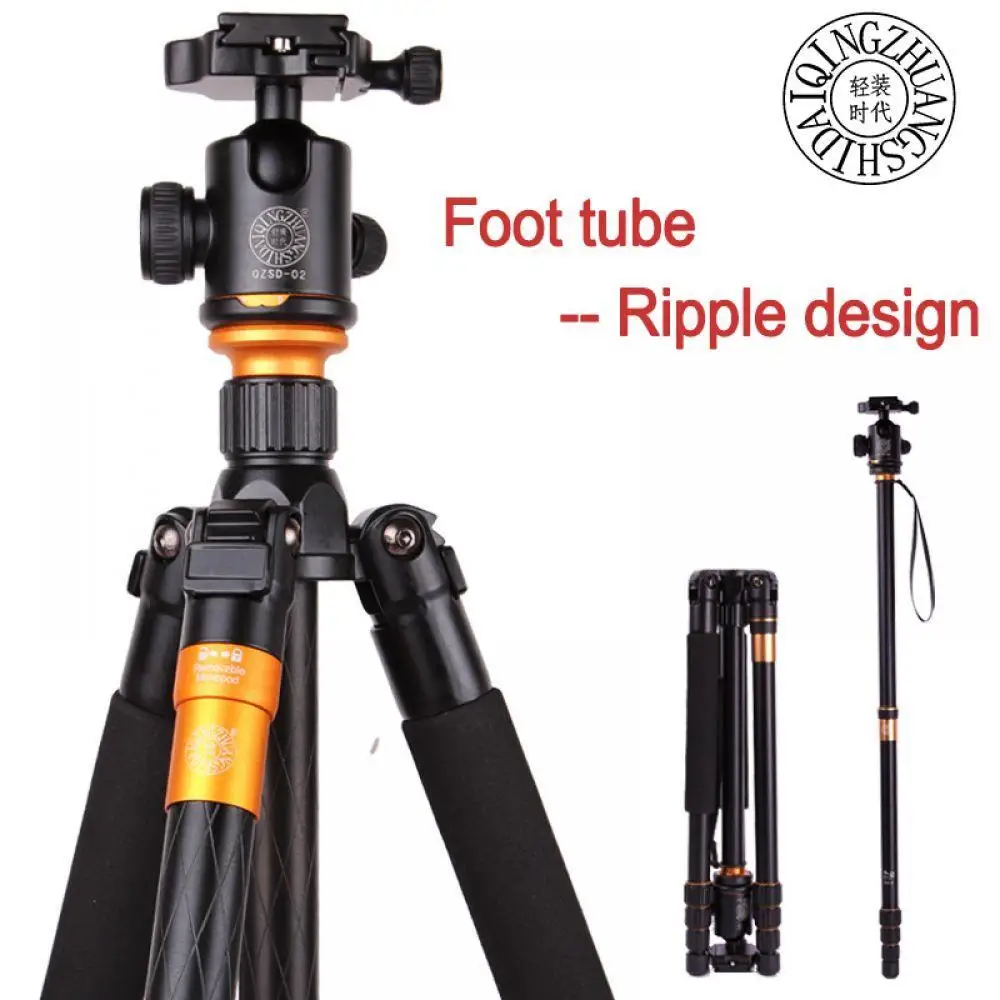 

Hot Max Photographic Tripod Professional 43cm Loading DSLR To Portable Head Q999 SLR Fold Digital Monopod+Ball For Camera 15Kg