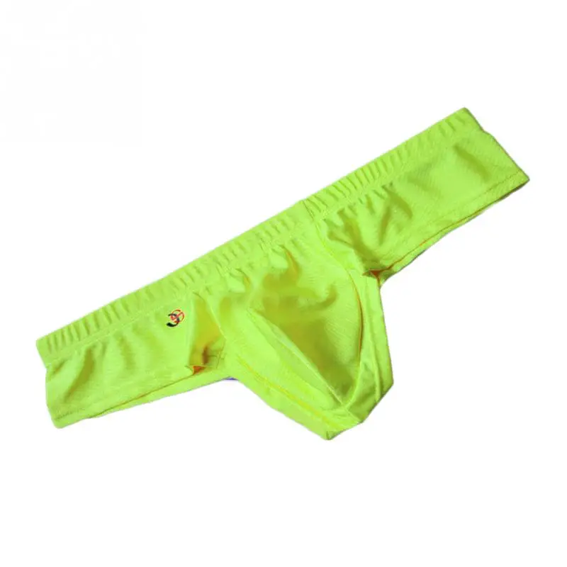 

2019 Hot Sale Fashion Male Underwear Men's Briefs Low Waist Leakage Hip U Convex Design Sexy Men Solid Underwear