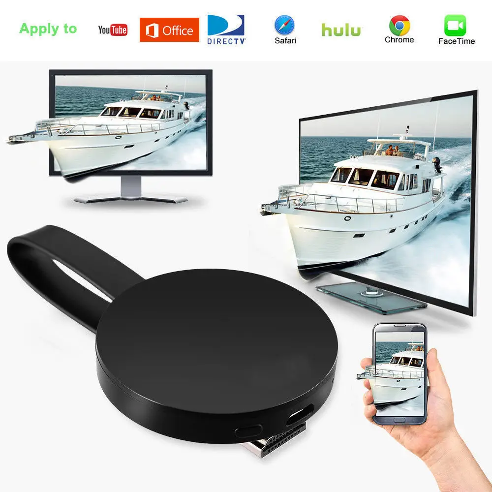 Wecast беспроводной WiFi miracast HDMI 1080 P стример Media Android Поддержка Netflix|SmartTV-стики и тюнеры|