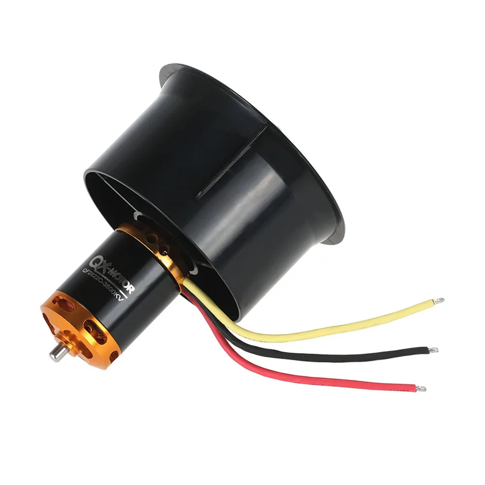 GOOLRC 1 комплект 64 мм EDF набор 2822 3500KV мотор с 12 лопастями воздуховод для RC