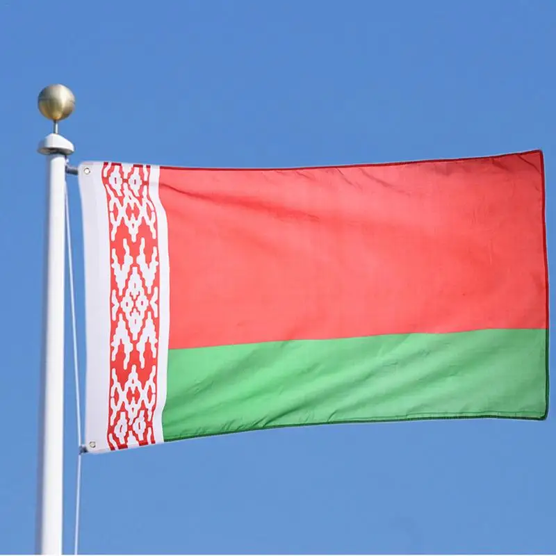 

90x150cm Belarus FLAG belarusian Banner F3x5 feet Office/Activity/parade/Festival/Home Decoration 2016 New fashion