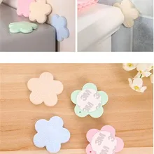 Новинка 500 шт. Силиконовая ручка для двери краш-накладка настенные протекторы самоклеющийся бампер Защита резиновая пробка для подвески анти-столкновения стоп Sti