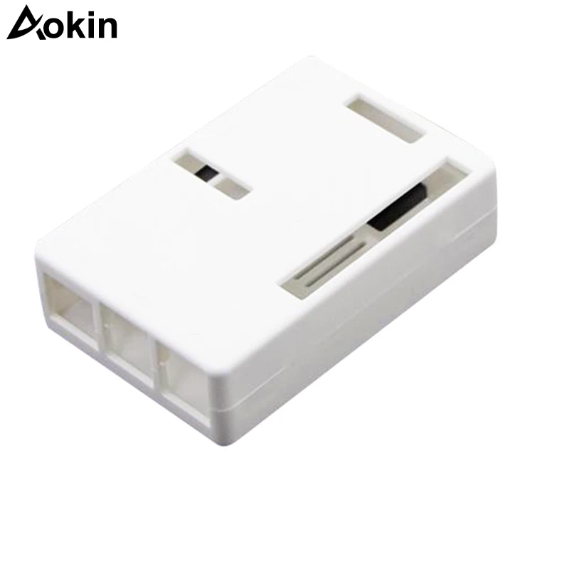 Aokin защитный чехол для Raspberry Pi 3, 2 и B + мини Abs чехол для Raspberry Pi 3 B с винтами