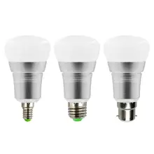 E27 E26 B22 интеллектуальная WiFi лампа сроки переключатель лампы 7 Вт RGB+ APP контроллер освещение