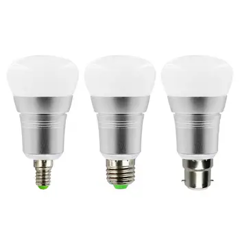 

E27 E26 B22 Smart WIFI Lamp Timing switch Bulb 7W RGB + W APP Controller Lighting