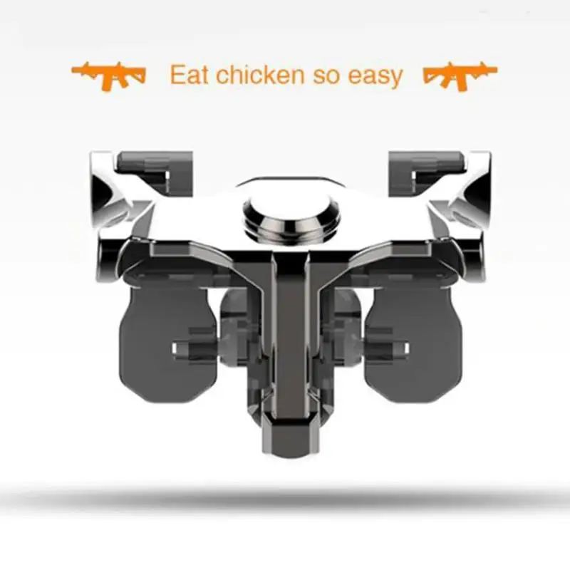 2pcs Smart Phone Mobile Gaming Trigger for PUBG Mobile Gamepad Fire Button Aim Key L1 R1 Shooter Pubg Controller