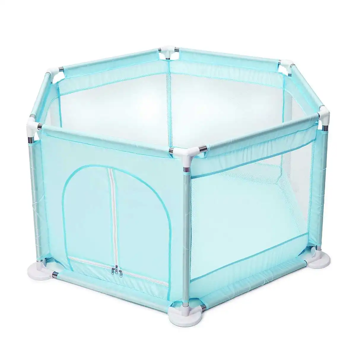 

Indoor Outdoor Children Play House Playpen Assembly Toddler Game Pool Crawl Fun Toy Tents Fence Safety Barrier 3 Colors