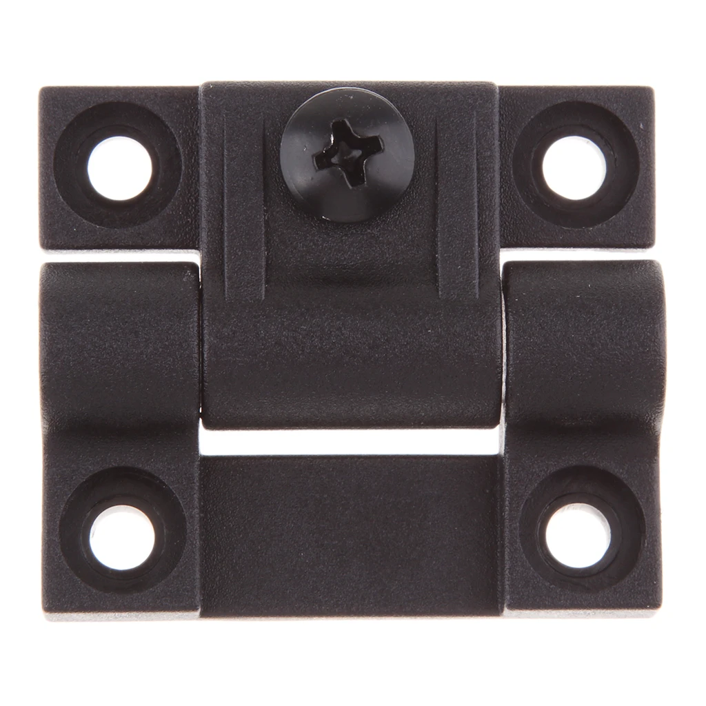 

1.65 x 1.42 Inch 4 Countersunk Holes Adjustable Torque Position Control Hinge Black Door Hinges Replace For Southco E6-10-301-20