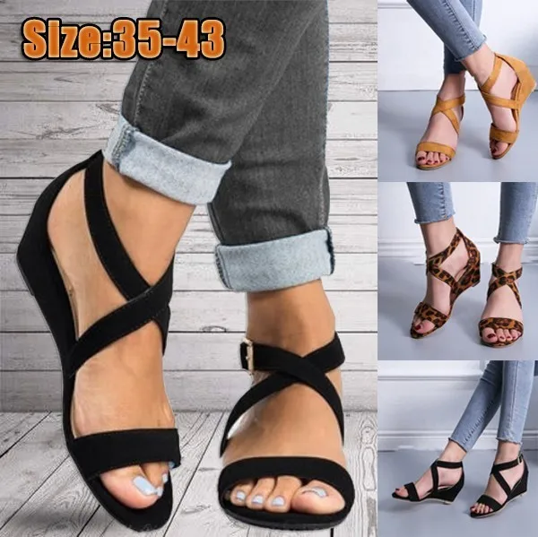 

Slope With Fish Mouth Grinningly High With Woman Sandals Female