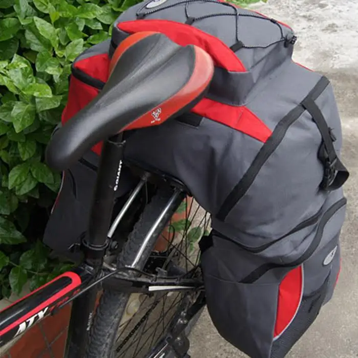 65L большая емкость 600D велосипедные сумки велосипедная сумка верблюжья для