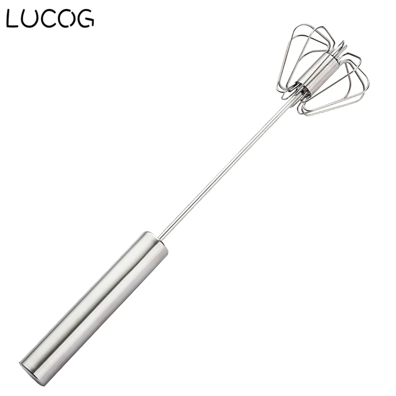 Powerful Handheld Egg Beater Latte Cappuccino Frother Wand Silver Milk Frother Hot Milk Foam Maker Coffee Frother Electric Whisk