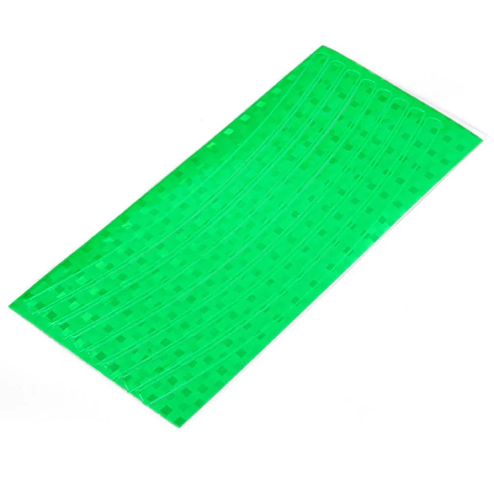 Bicycle Reflector Fluorescent MTB Bike Reflector Sticker Cycling Wheel Rim Reflective Stickers Decal Bicycle Accessories