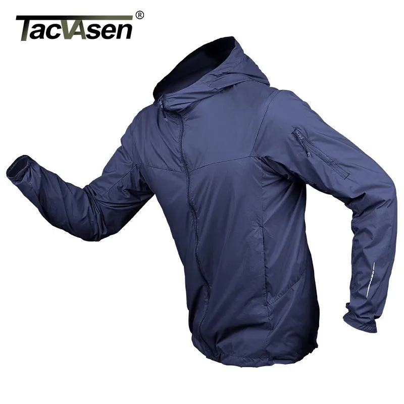 

TACVASEN Summer Quick Drying Skin Jacket Men Lightweight Tactical Sunproof Jacket Camouflage Combat Paintball Jacket hunt Cloth