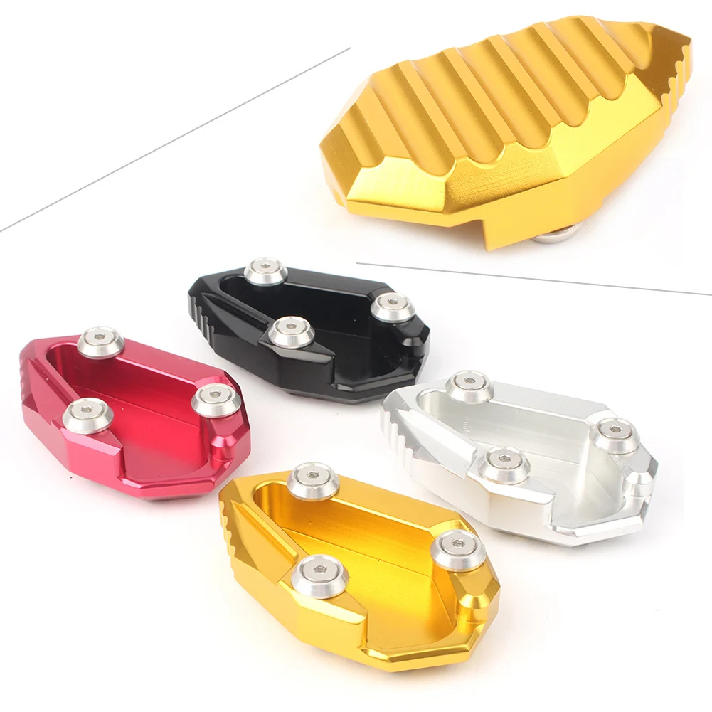 

CNC Motorcycle Kickstand Side Stand Plate Enlarger Extension Pad for DUCATI Diavel 1200 2014 2015 2016 2017 2018 Aluminum
