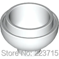 

*Dome 2X2, Inverted W. One Stud* 15395 20pcs DIY enlighten block brick part No. G1224 Compatible With Other Assembles Particles
