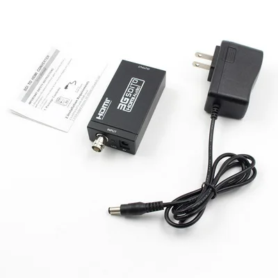 50 шт. адаптер преобразователя Mini HD 3G SDI в HDMI поддержка стандартных/3G-SDI сигналов