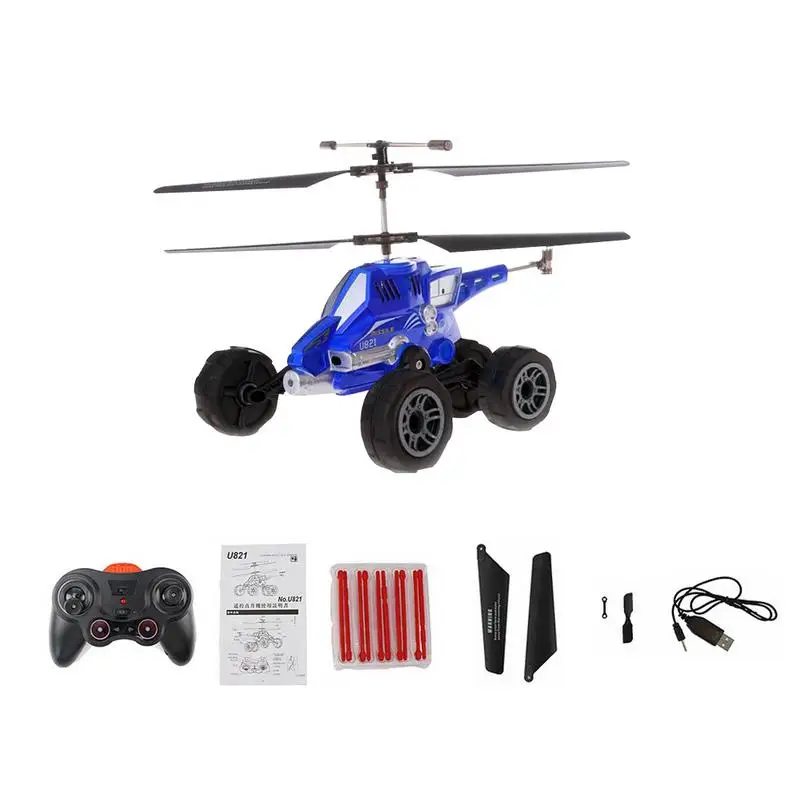 

For UDIRC U821 Remote Control Aircraft Electric Fall-Resistant Land and Sea Helicopter Model for Children