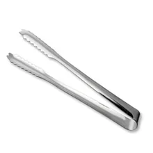 Качественный зажим для льда из нержавеющей стали Гладкий квадратный зажим для сахара утолщенный зажим для льда без магнитной полировки пищевой зажим