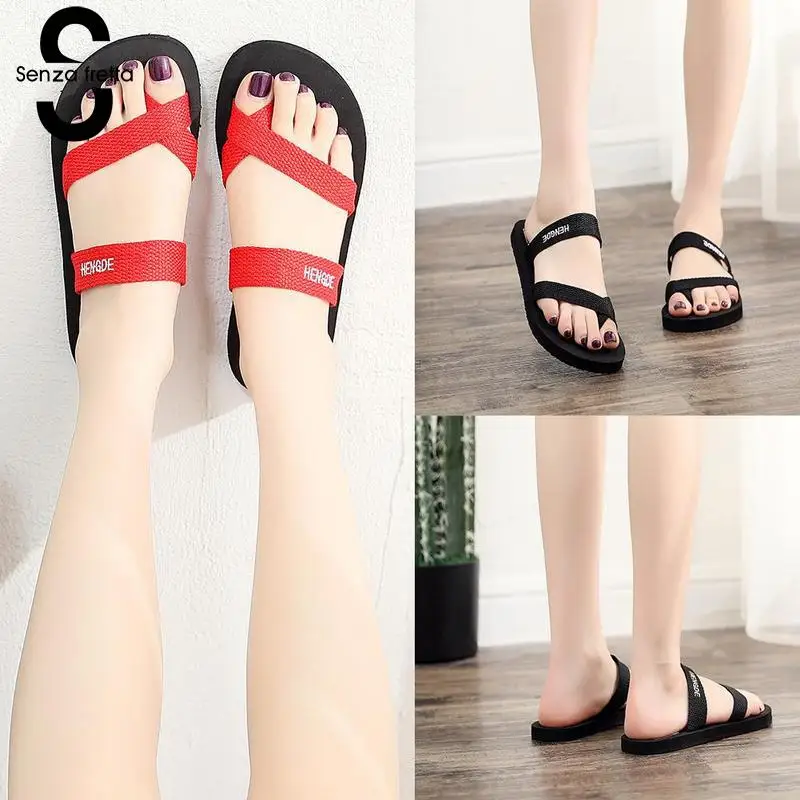 

1Pair Summer Women Non-slip Platform Shoes Wedges High Heel Woman Outdoor Beach Slippers Sandals sapato feminino New Hot
